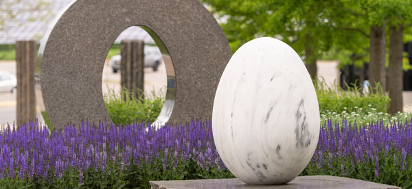 Liberation sculpture at NCRC